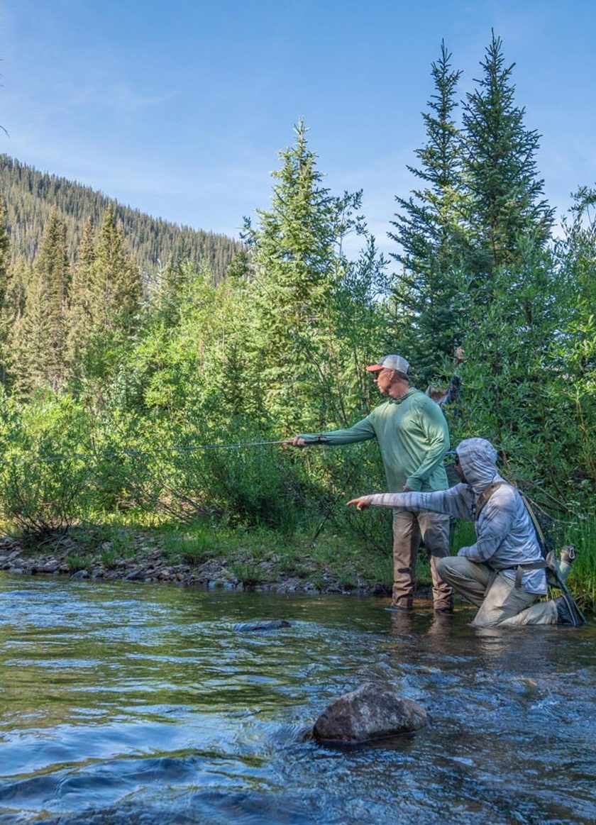 Guided fly fishing Coal Creek Crested Butte