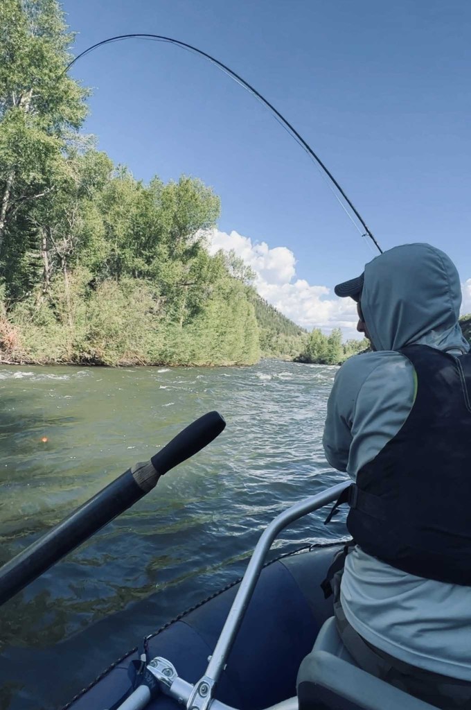 Float fishing east river Crested Butte.