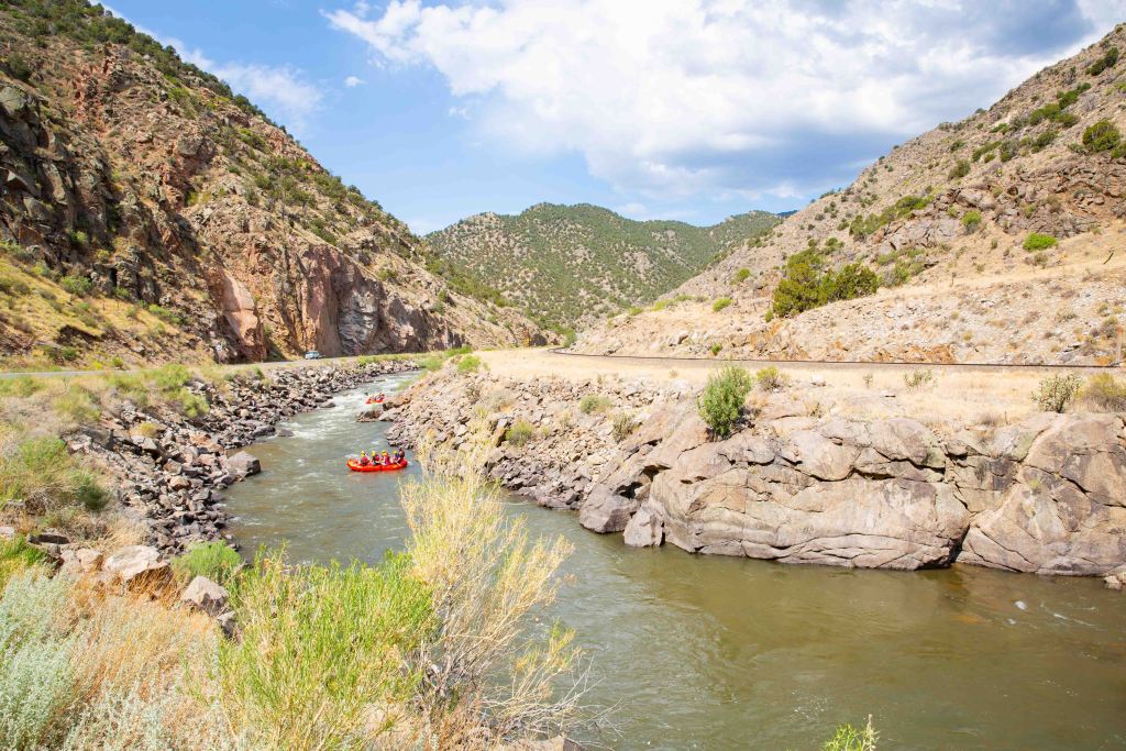 Rafting Bighorn Sheep Canyon on the Arkansas River