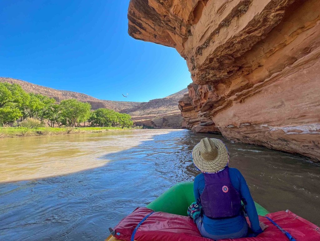 Flat water section Gunnison River Dominguez Escalante