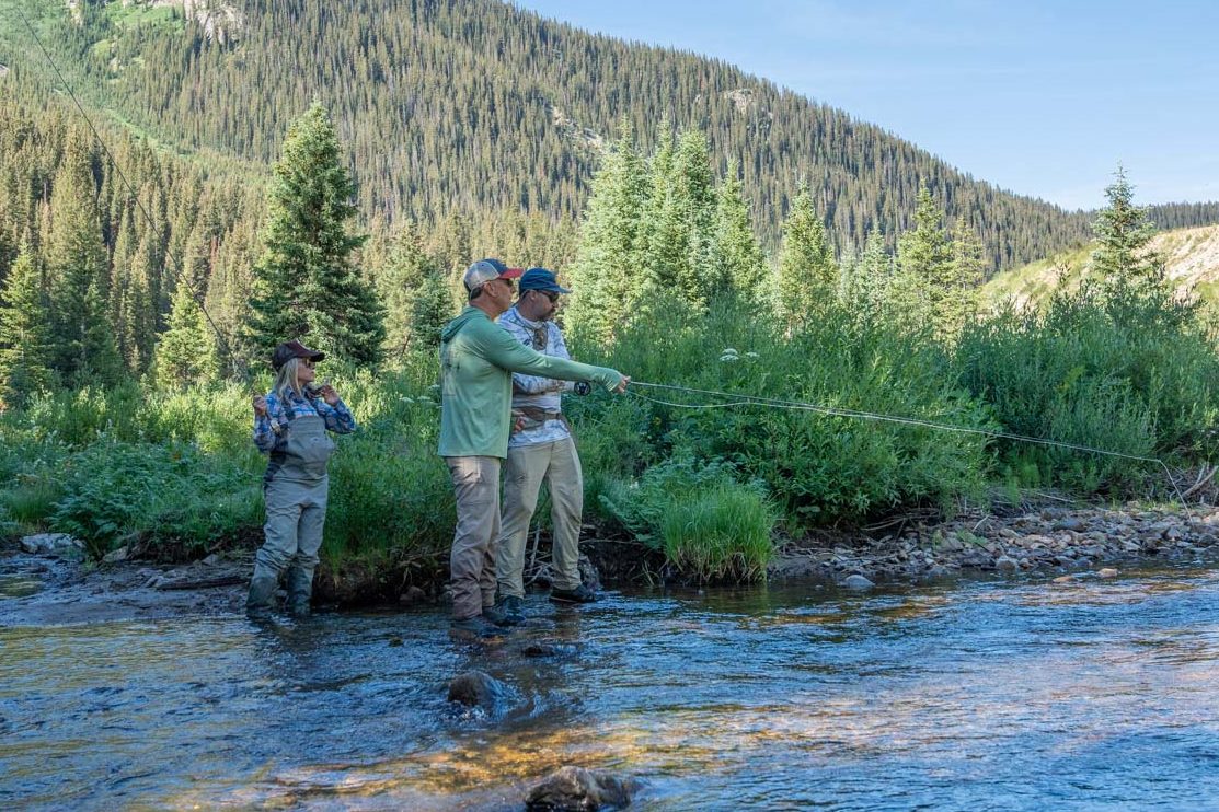 guided fly fishing crested butte coal creek