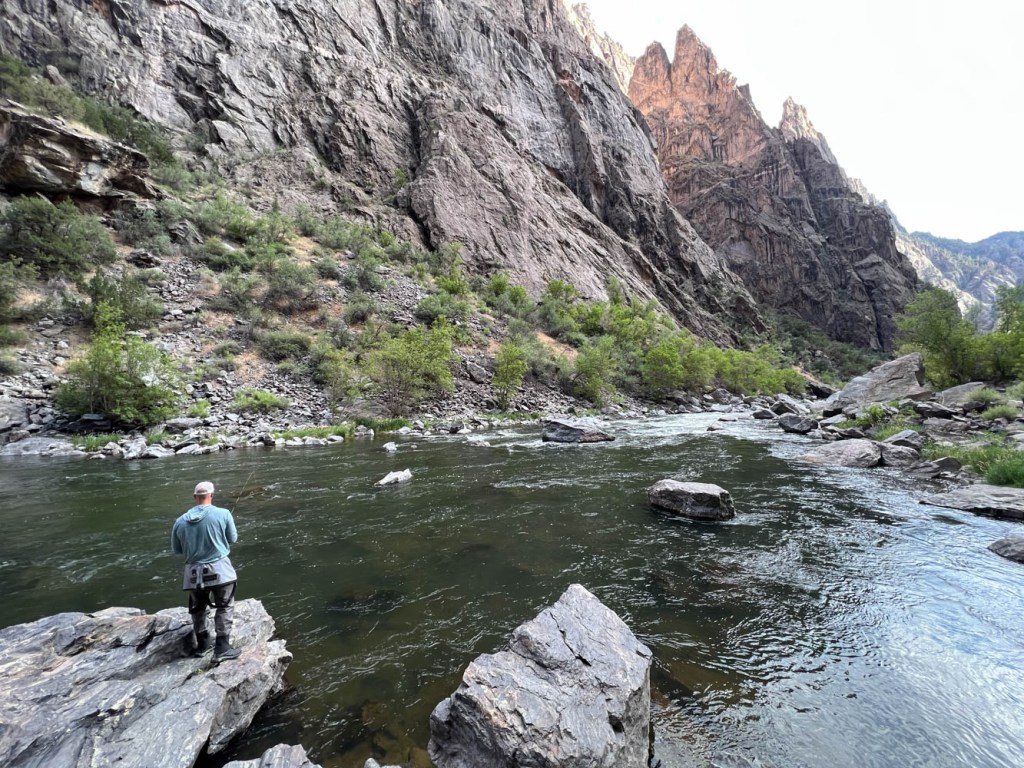 Rob Hammer fly fishing black canyon gunnison river
