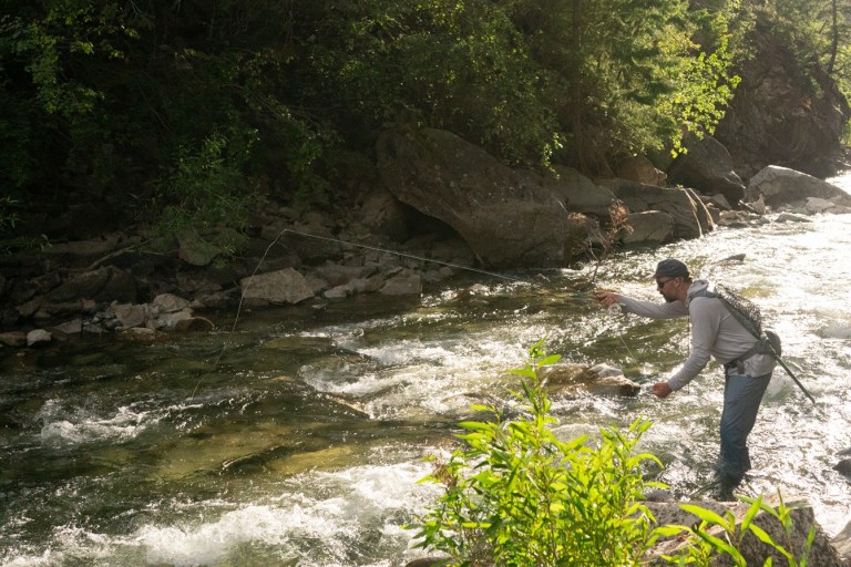 dan jones fly fishing guide high sticking anthracite creek
