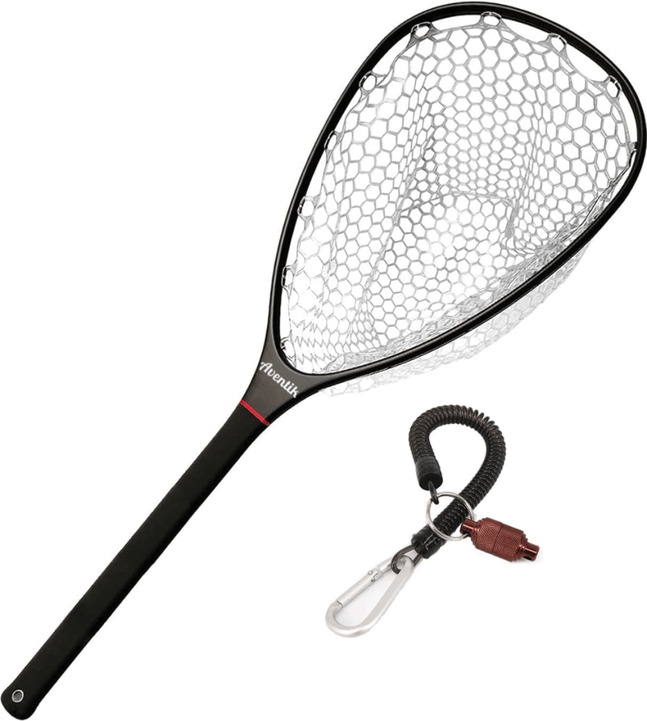 aventik fly fishing net mid length