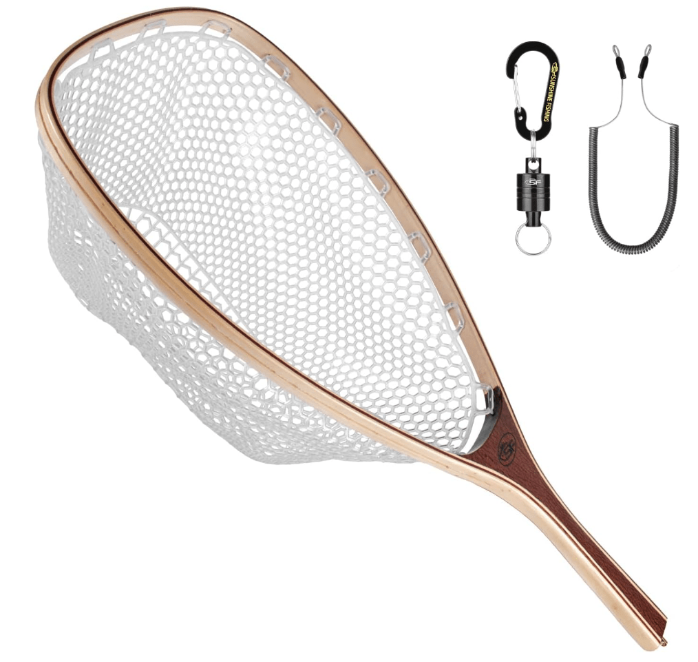 SF Fly Fishing Landing Net for fly fishing setup